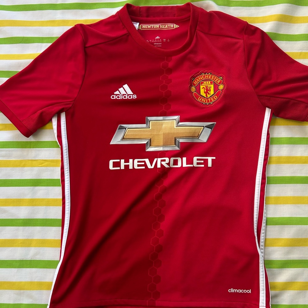 Adidas Manchester United Red Jersey